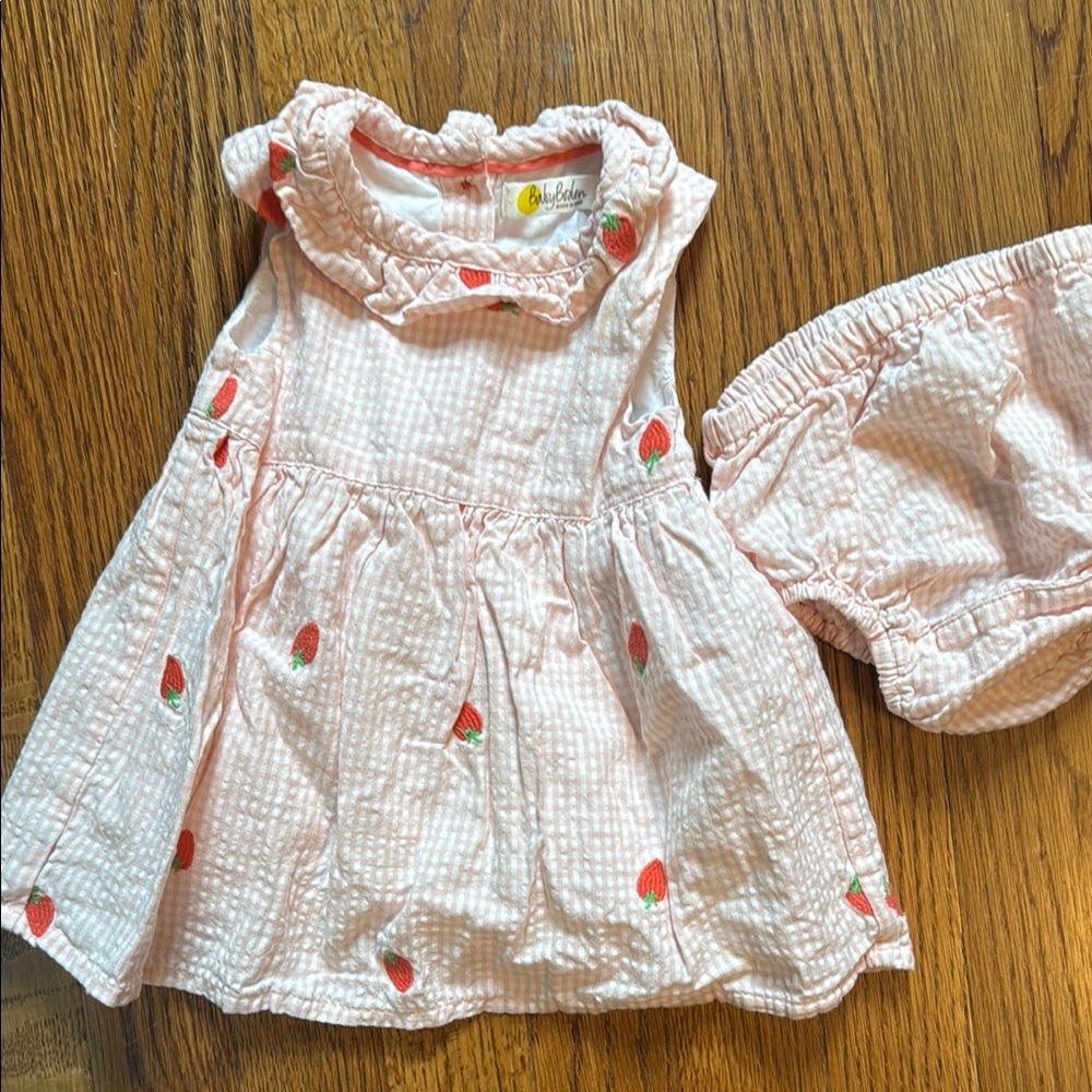 Baby Boden gingham dress